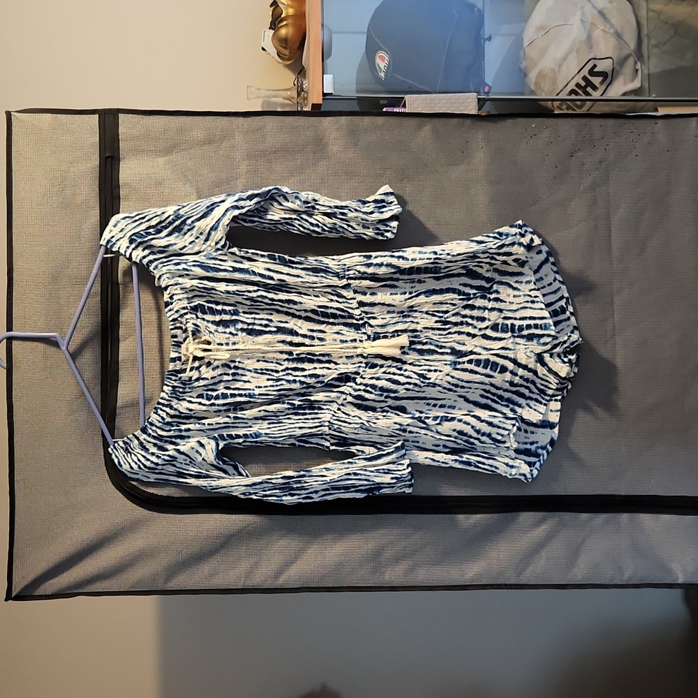 Tie Dye Romper / Swimsuit Cover-up